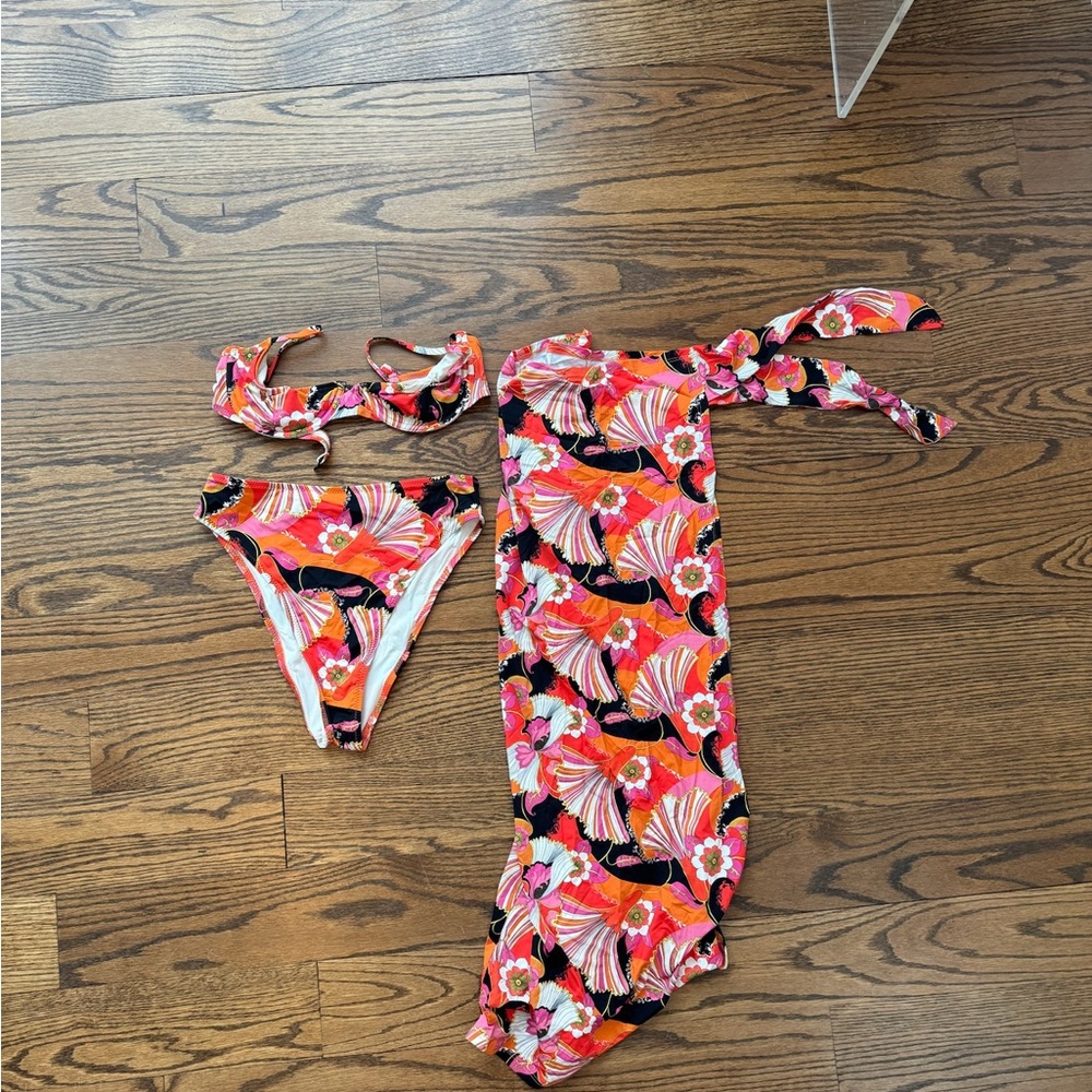 Ronny Kobo Bikini with Matching Sarong